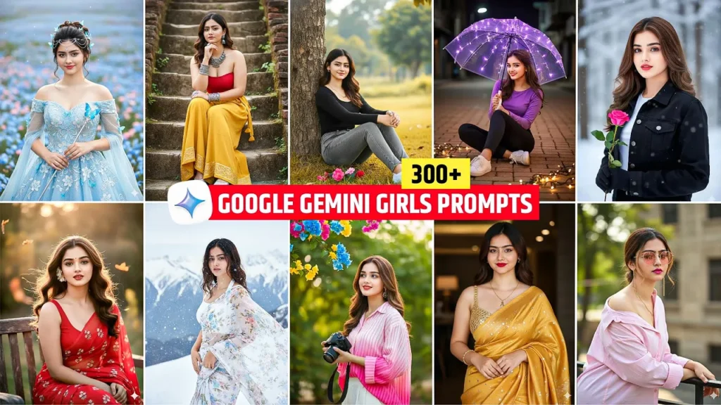 Google Gemini Prompts For Girls | Trending Gemini Ai Photo Editing | Gemini Ai New Prompts